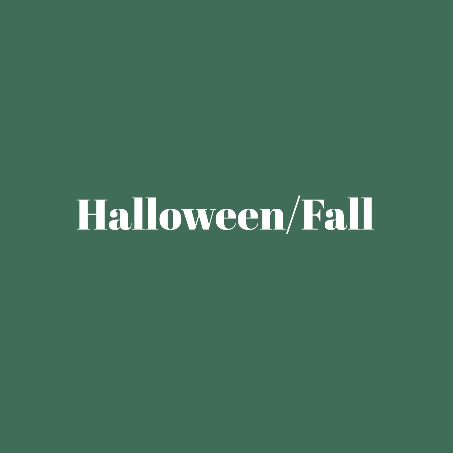 Halloween/Fall
