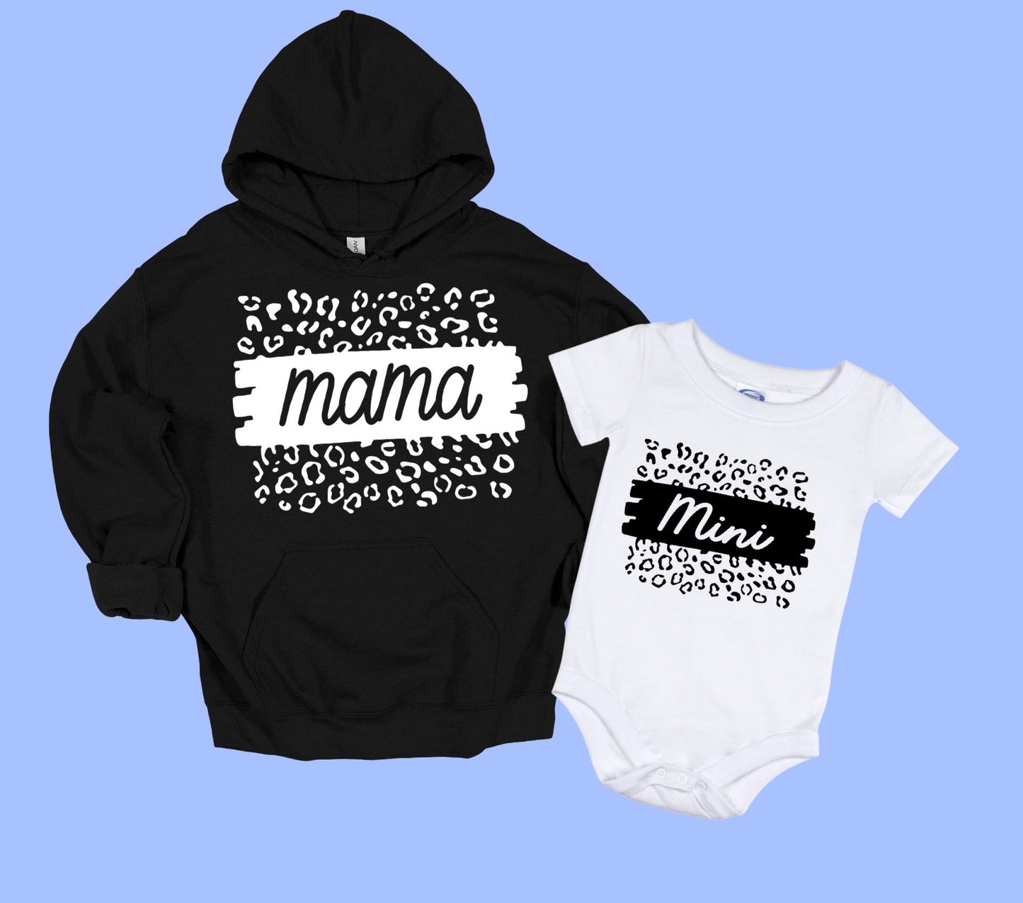 Mama Hoodie and Mini Body Suit Bundle