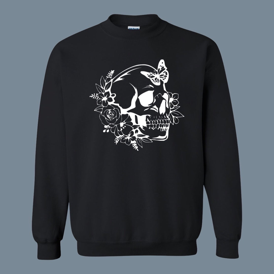 Beautiful Skull - Unisex Crewneck