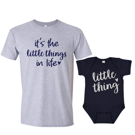 It’s The Little Things In Life/Little Thing Shirt and Body Suit Bundle