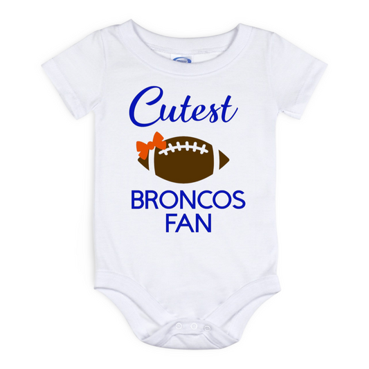 Cutest Football Fan - Baby Bodysuit