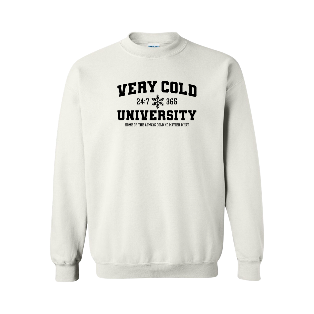 Very Cold University Crewneck