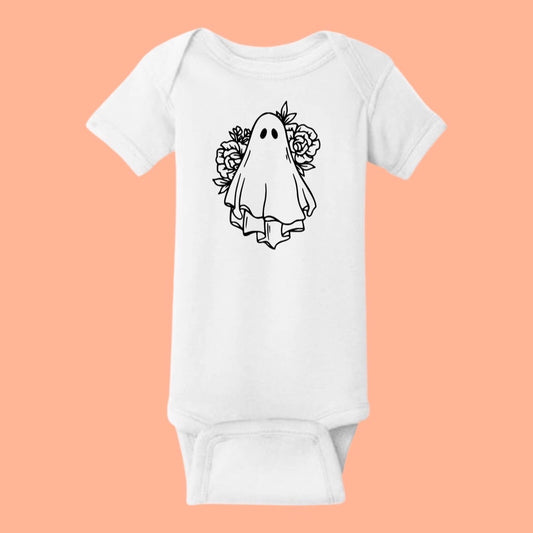 Mostly Ghostly - Baby Bodysuit (Customizable)