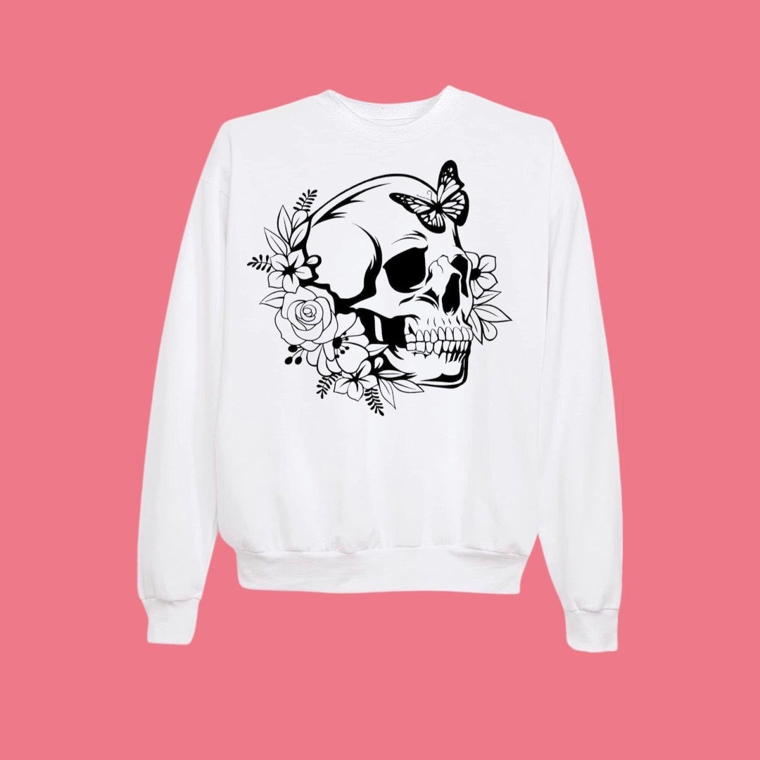 Beautiful Skull - Unisex Crewneck