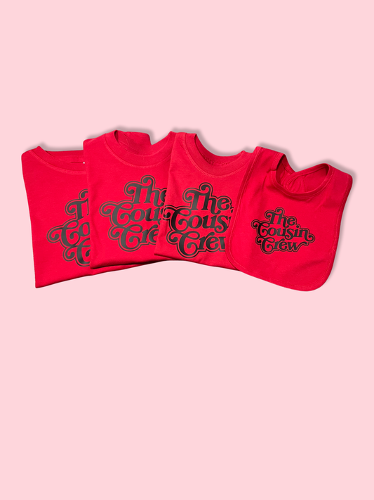 The Cousin Crew - Baby Bib