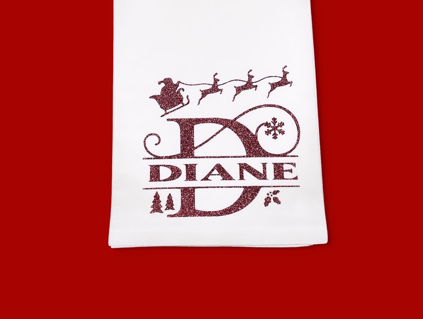 Christmas Personalized - Kitchen Towel