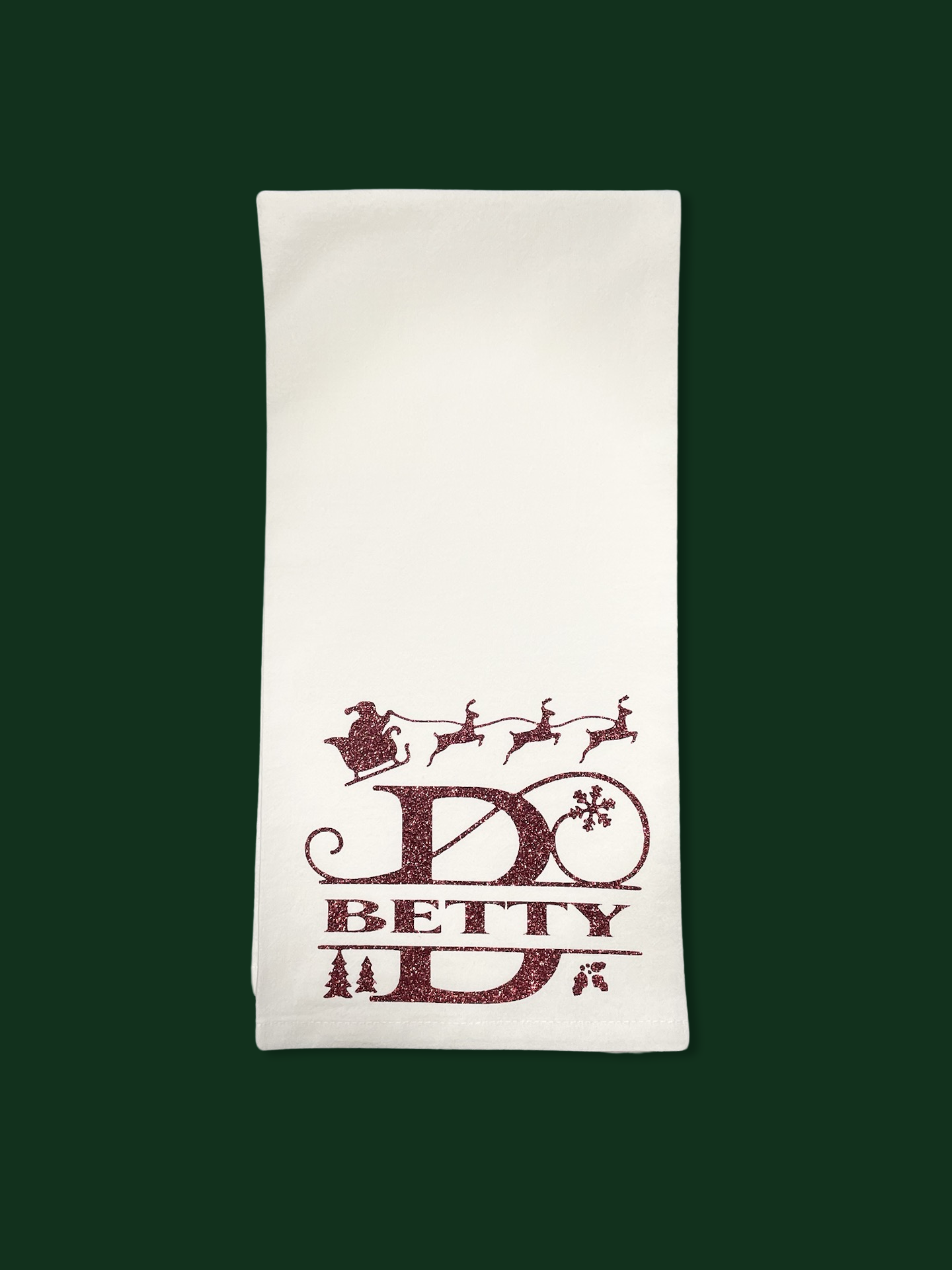 Christmas Personalized - Kitchen Towel