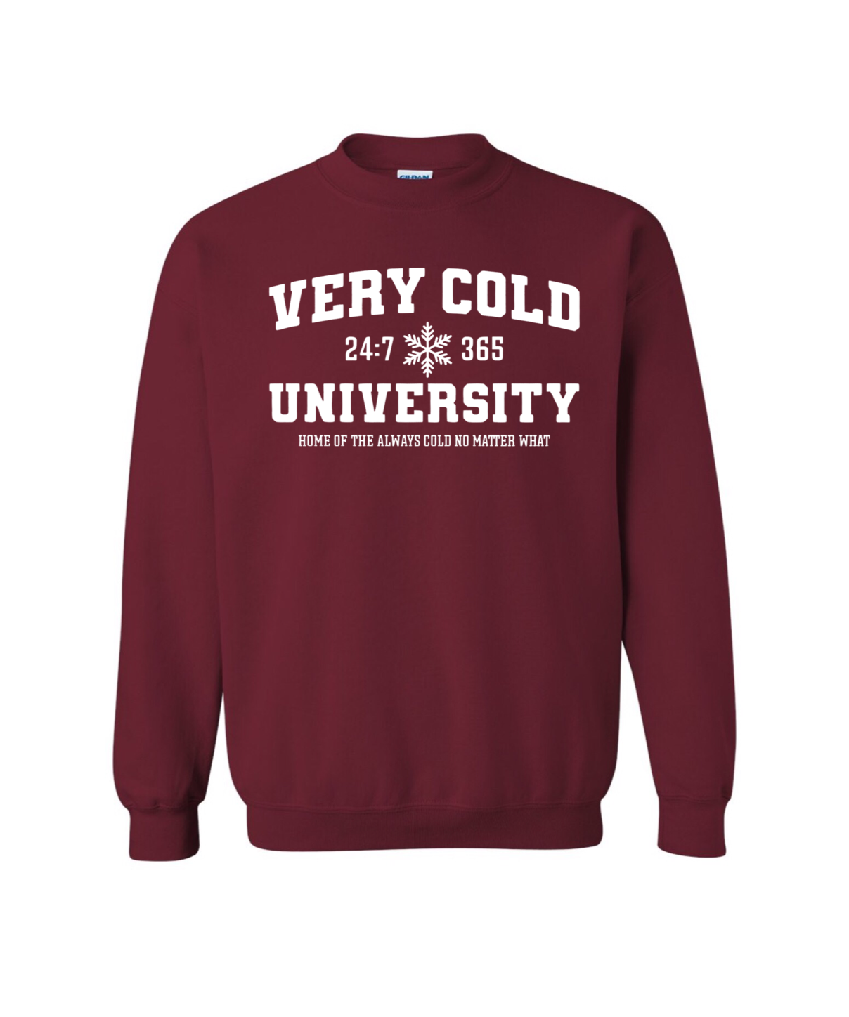 Very Cold University Crewneck