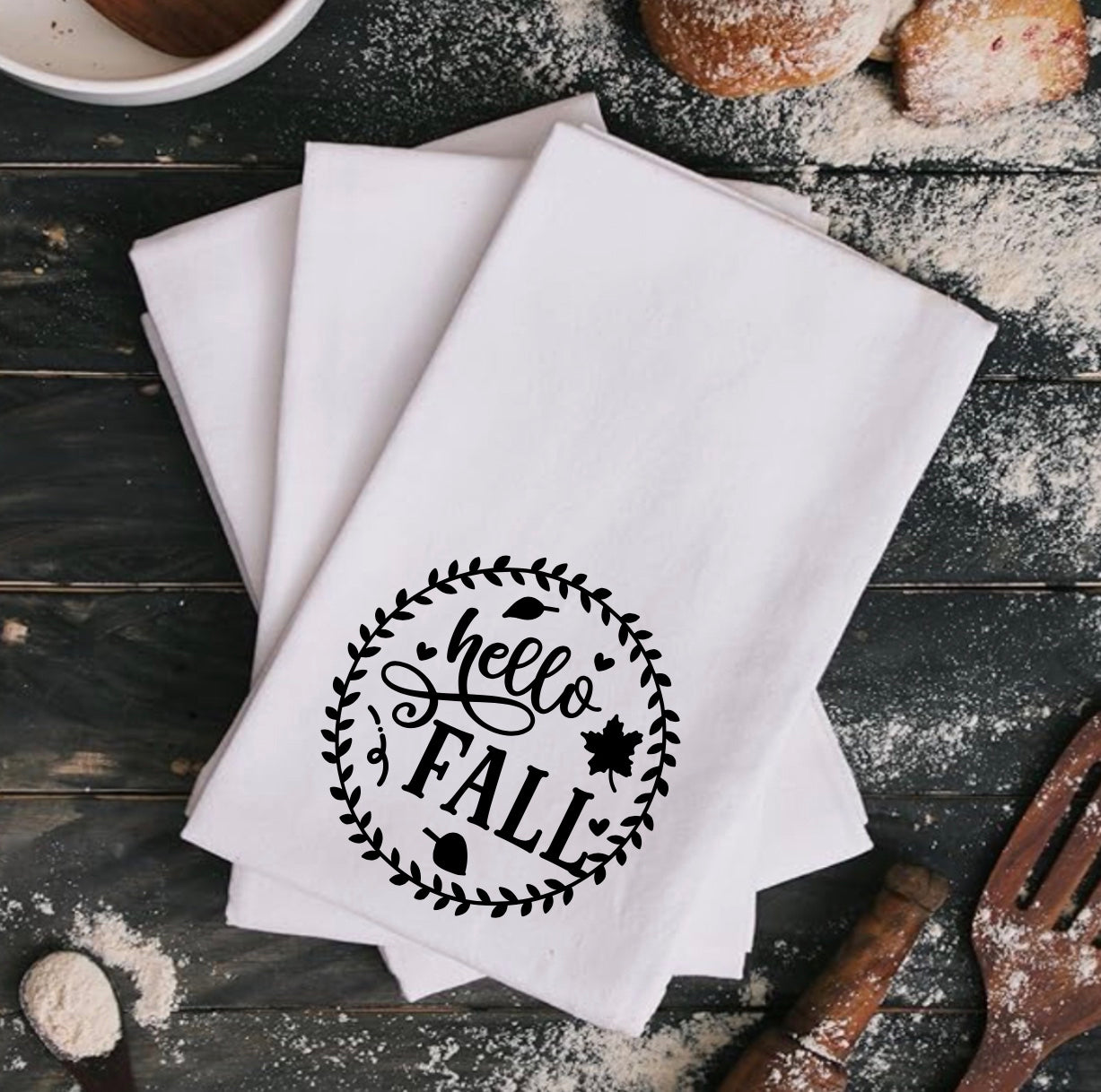 Hello Fall 2 - Kitchen Towel