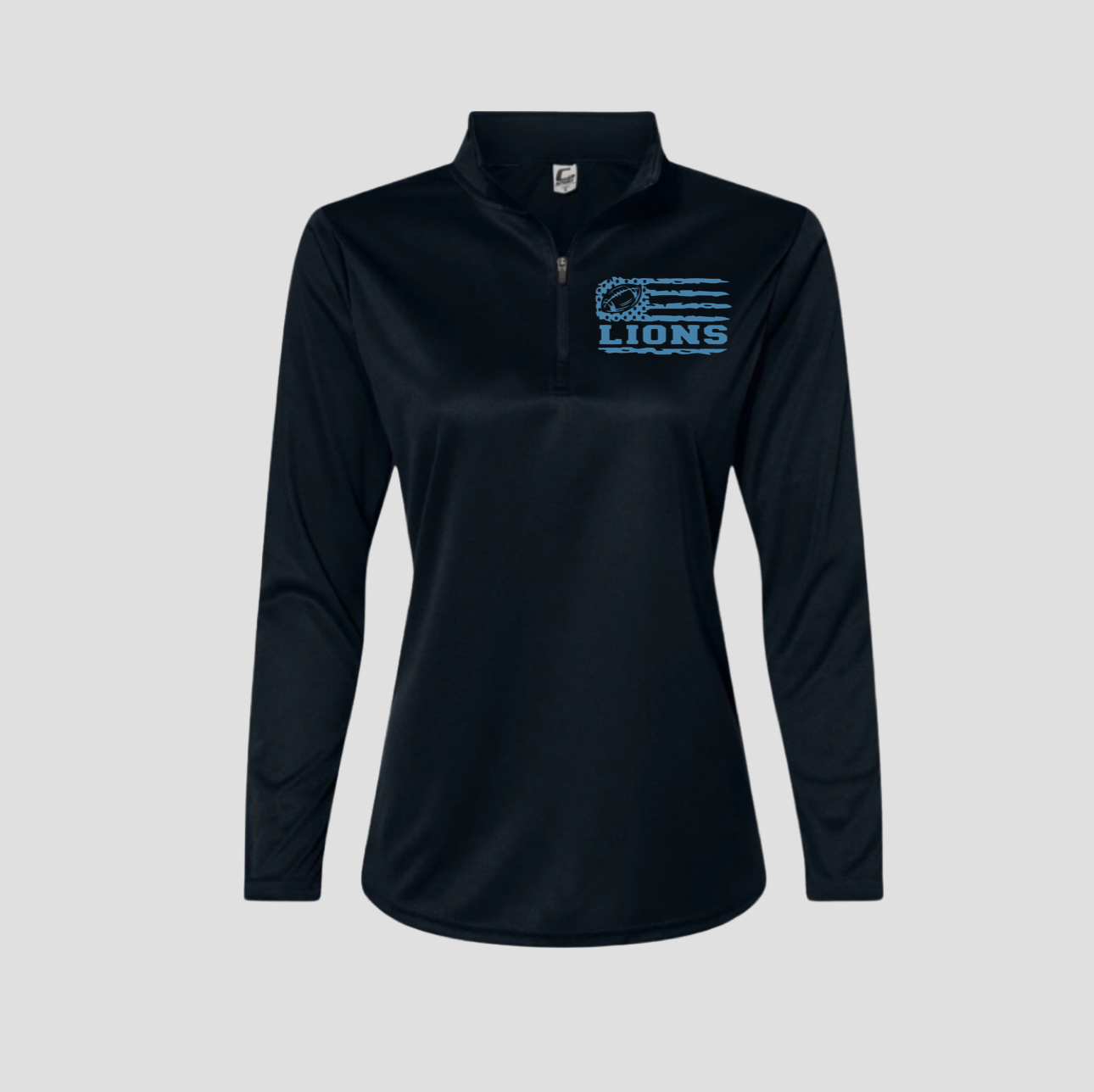 Lions Women's Quarter-Zip Pullover