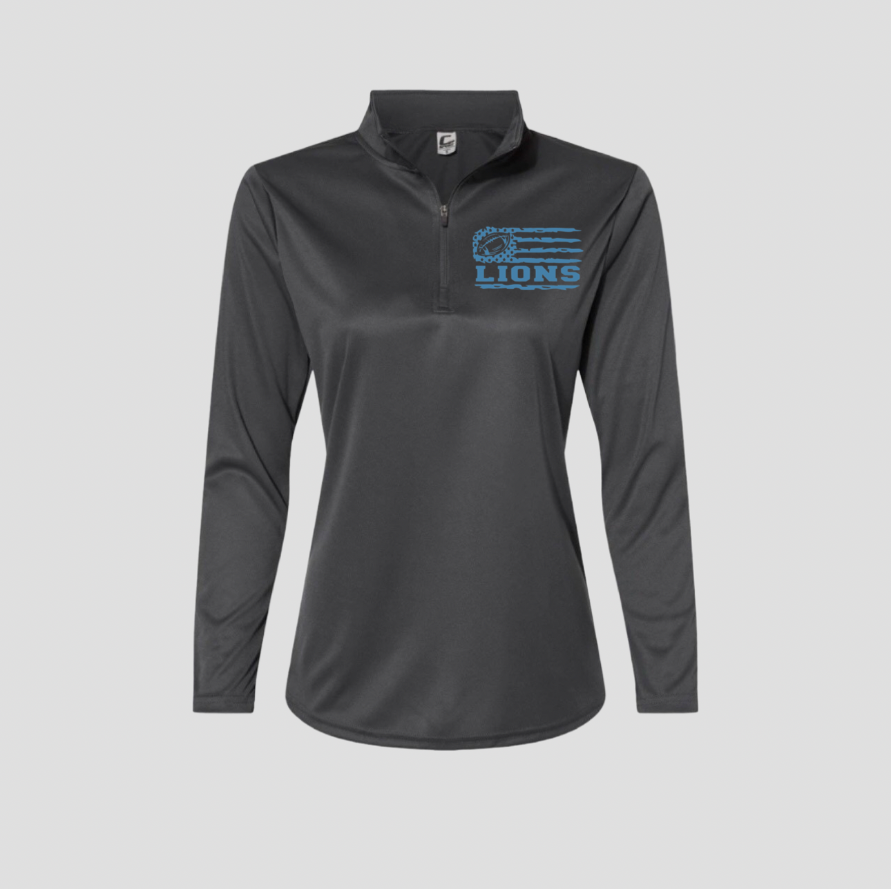 Lions Women's Quarter-Zip Pullover