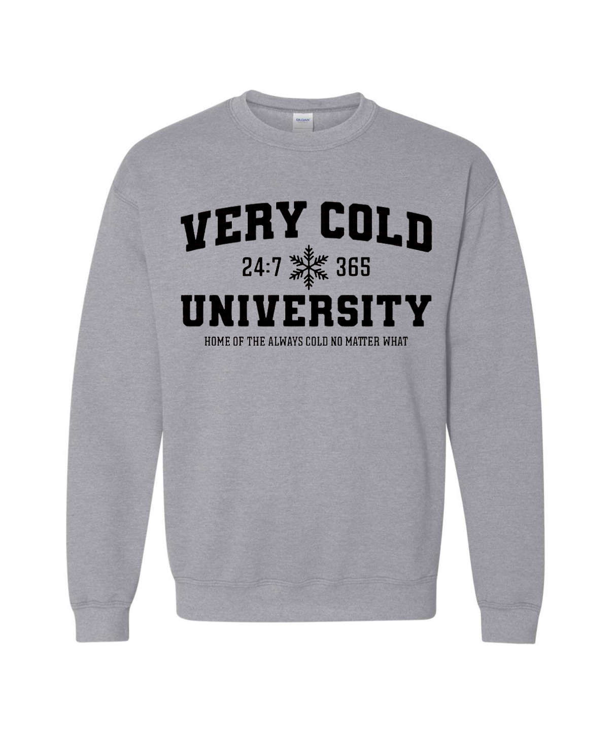 Very Cold University Crewneck