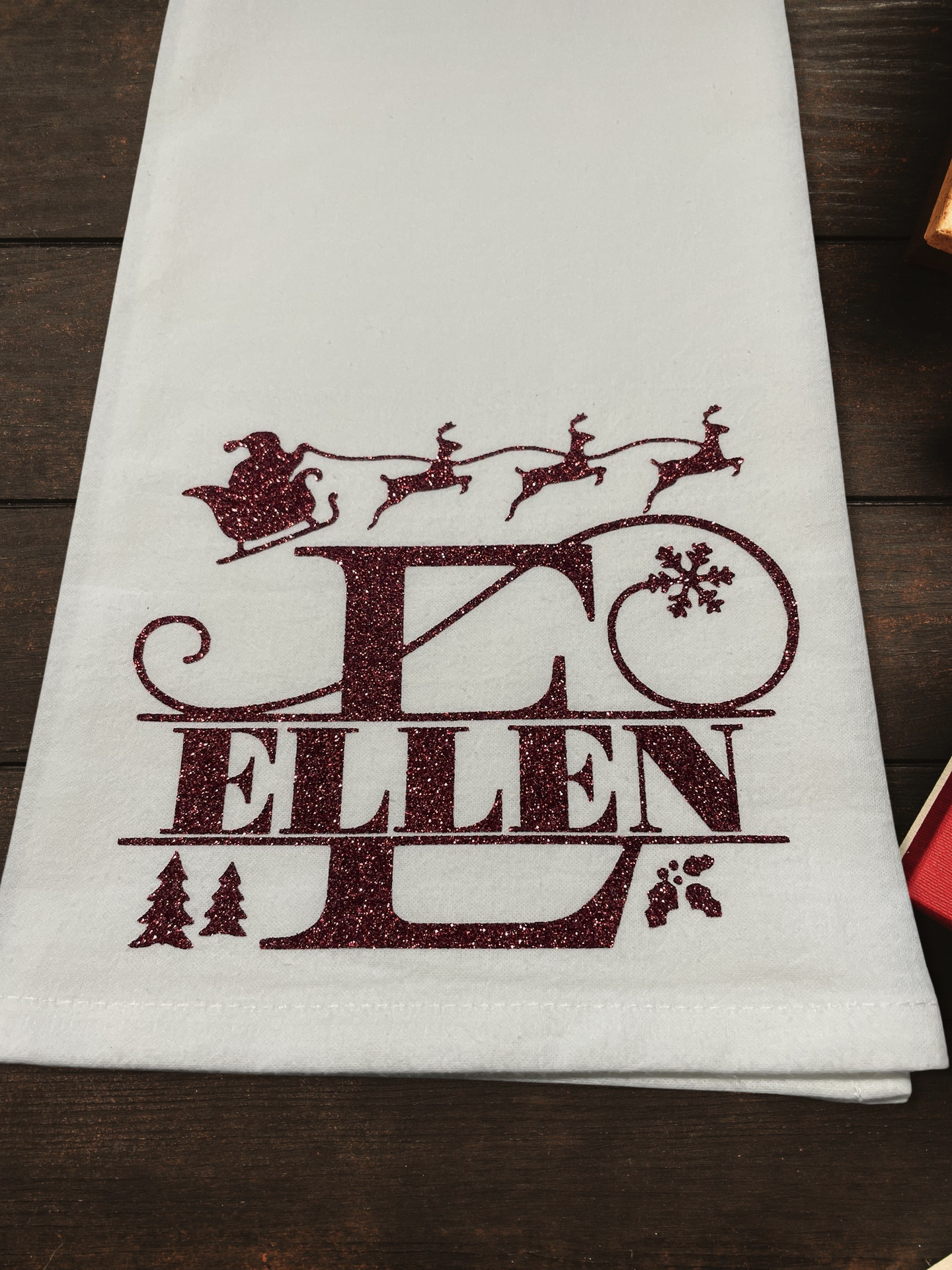 Christmas Personalized - Kitchen Towel