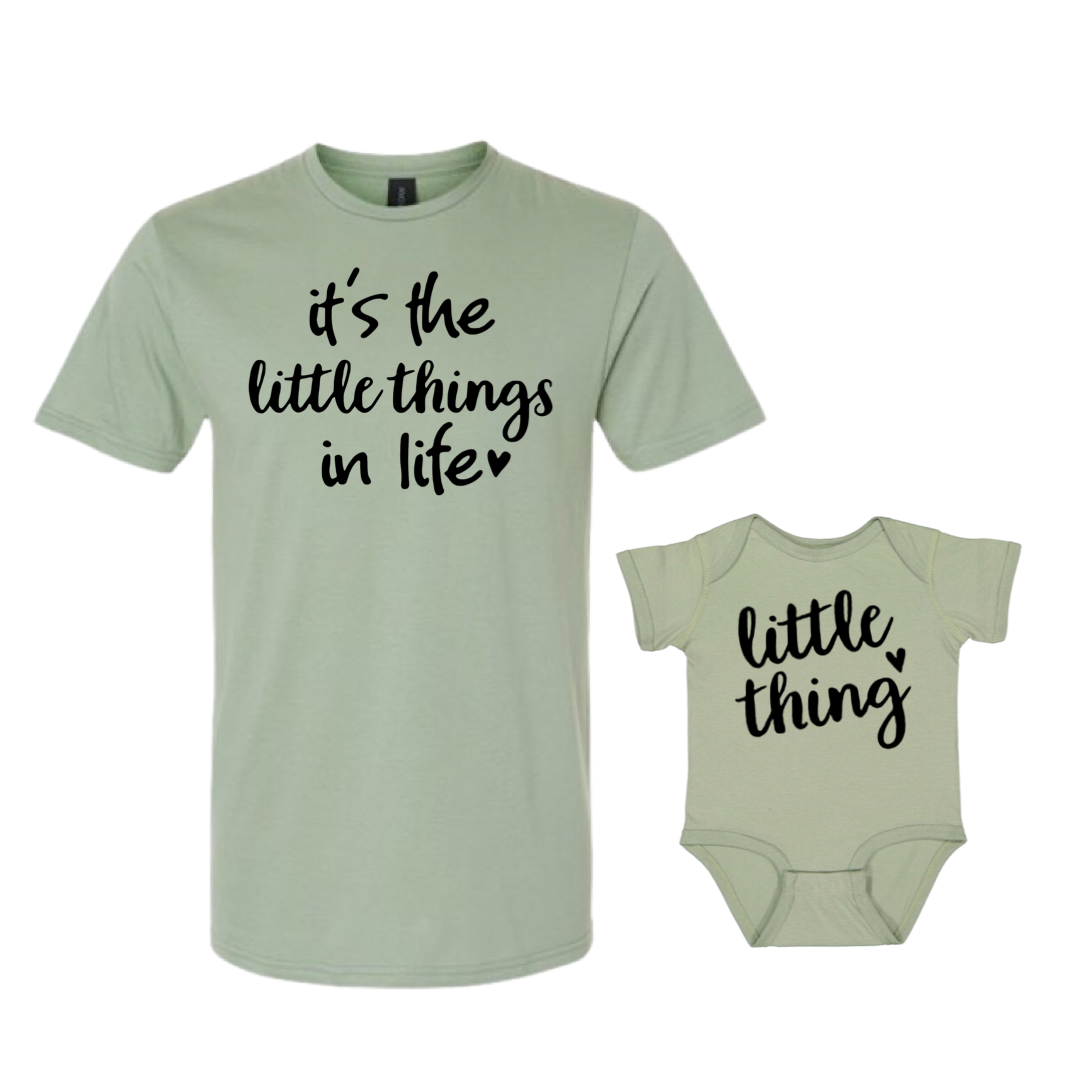 It’s The Little Things In Life/Little Thing Shirt and Body Suit Bundle