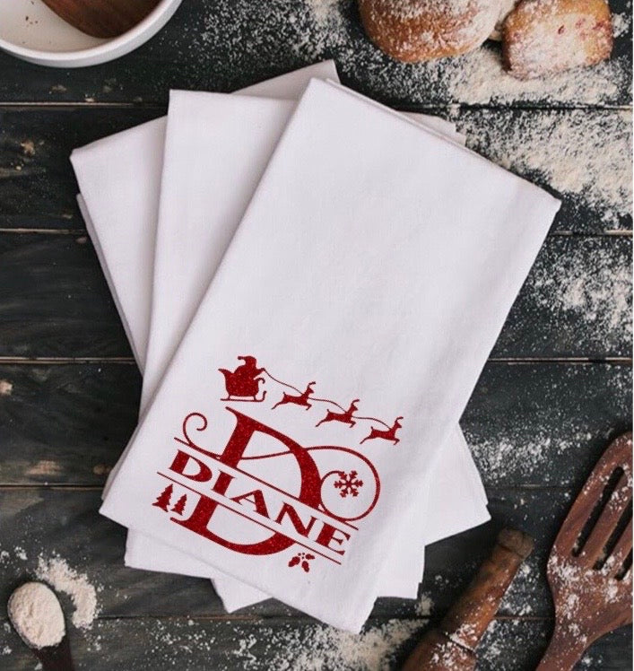 Christmas Personalized - Kitchen Towel