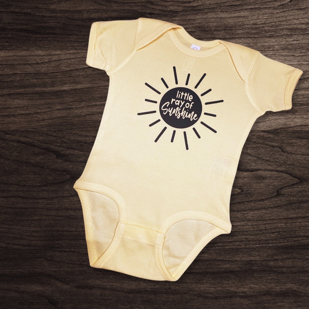 Little Ray of Sunshine- Baby Bodysuit