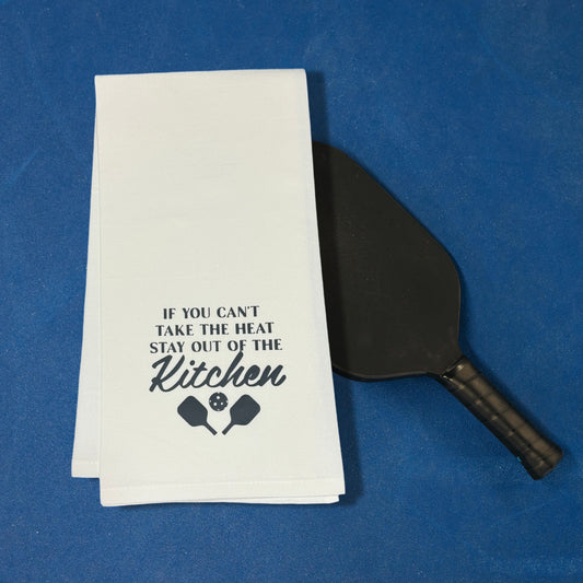 Stay Out of the Kitchen Pickleball Towel