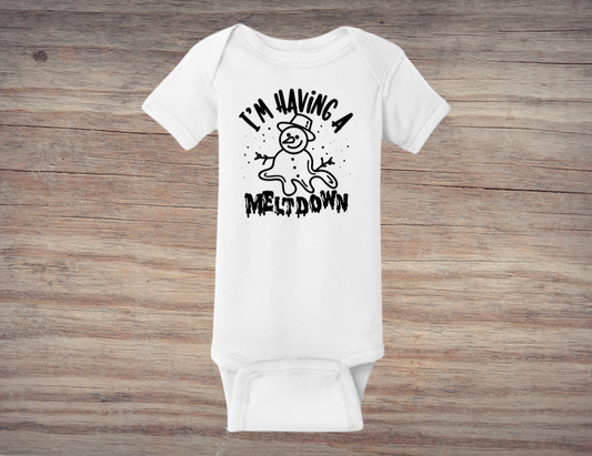 I'm Having a Meltdown - Baby Bodysuit