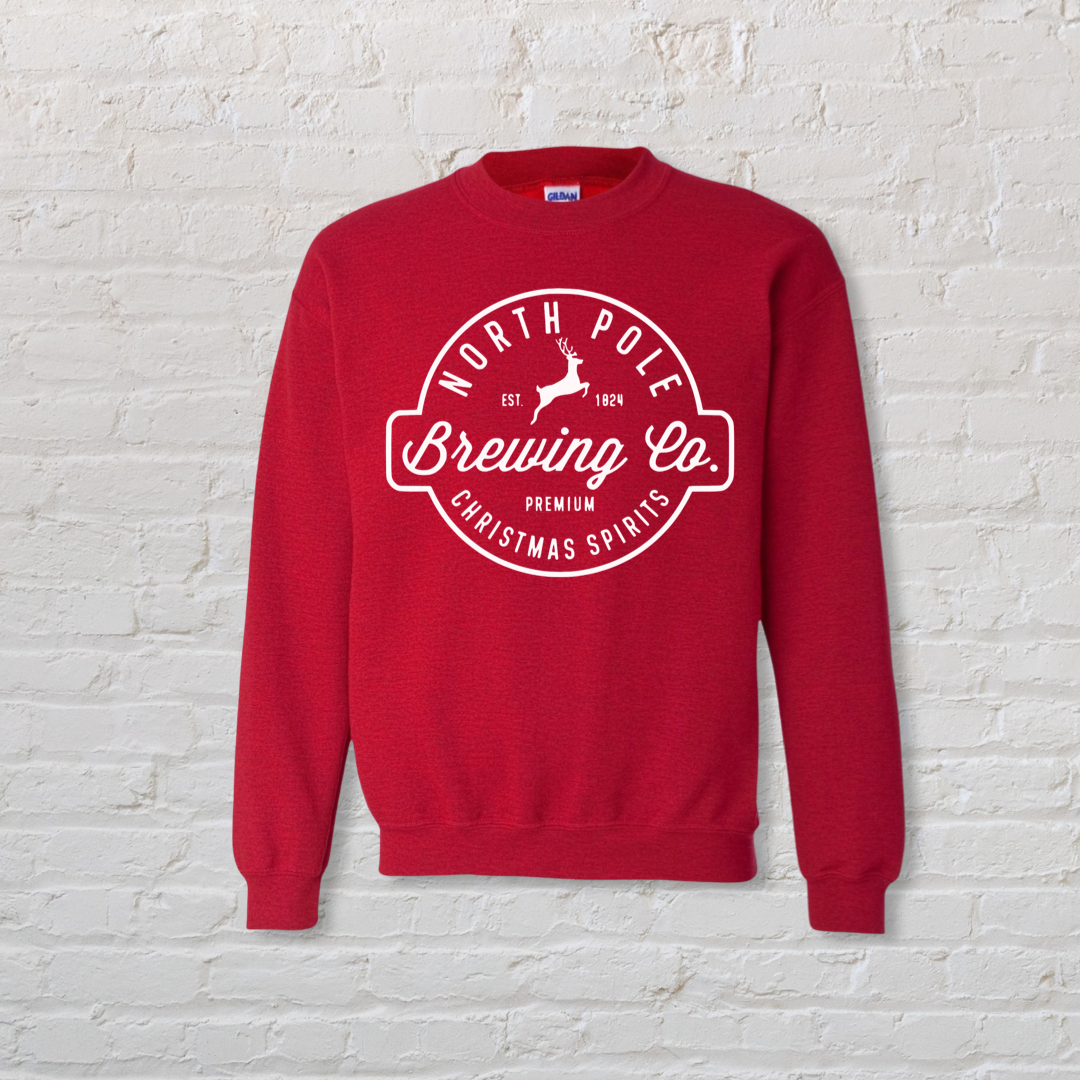 North Pole Christmas Spirits - Crewneck