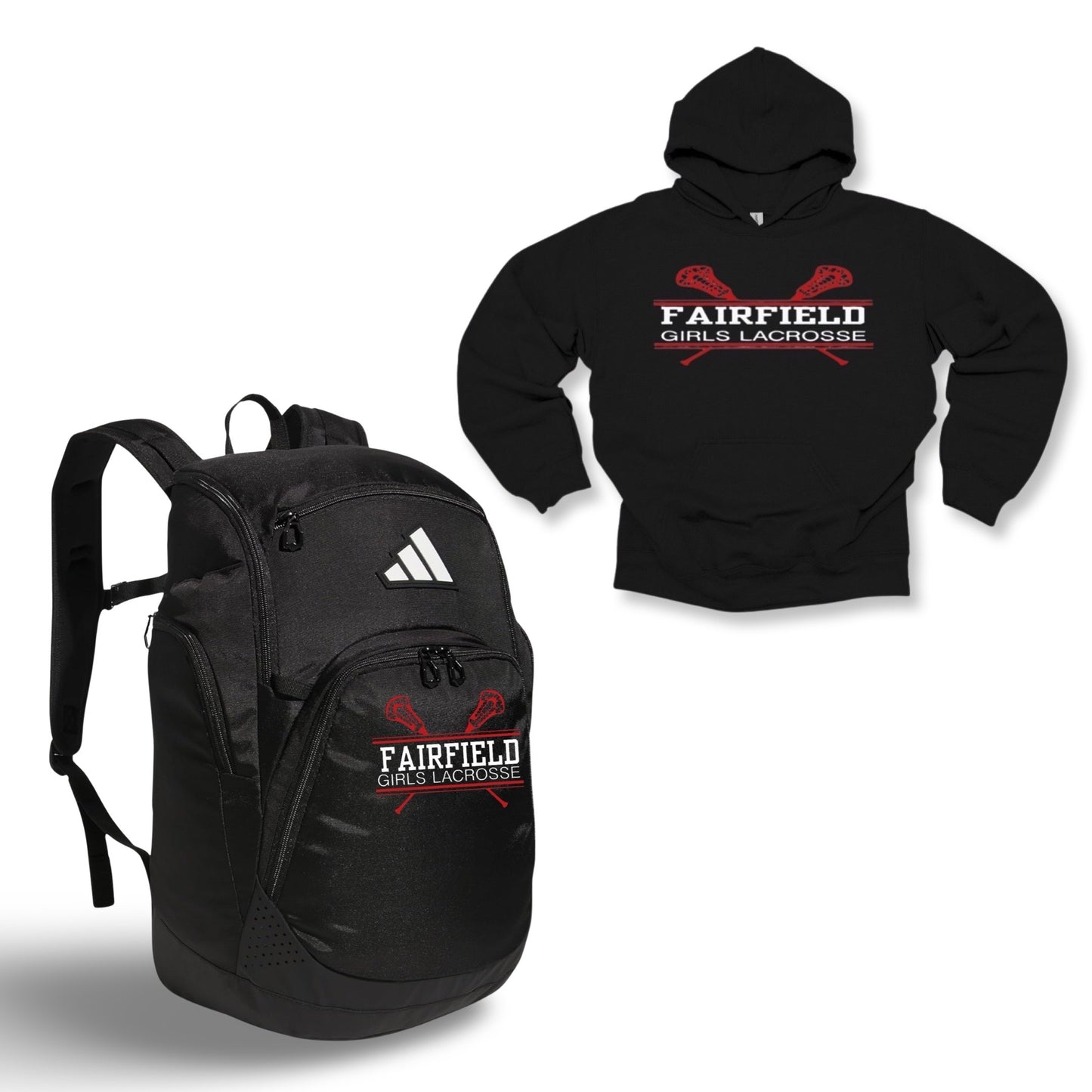 Fairfield Backpack and Hoodie Bundle