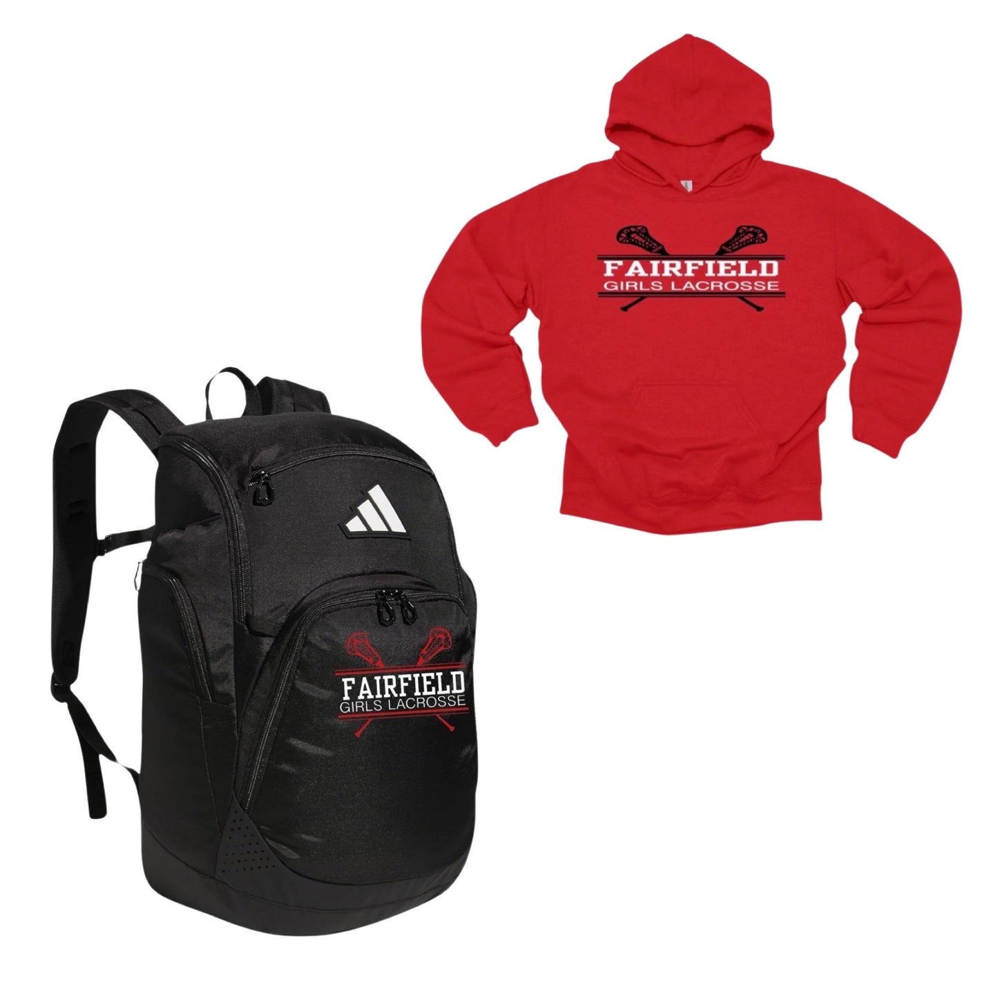 Fairfield Backpack and Hoodie Bundle