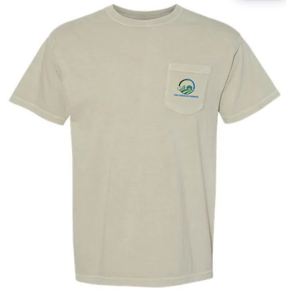 Pocket T-Shirt with Back Logo