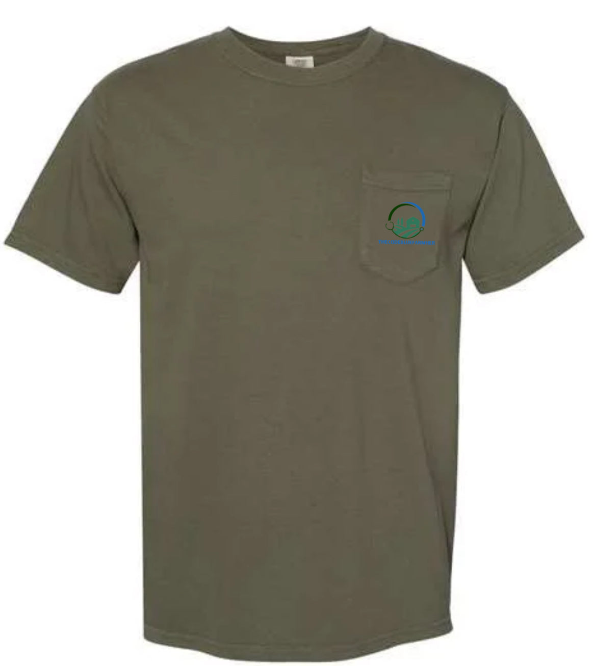 Pocket T-Shirt with Back Logo