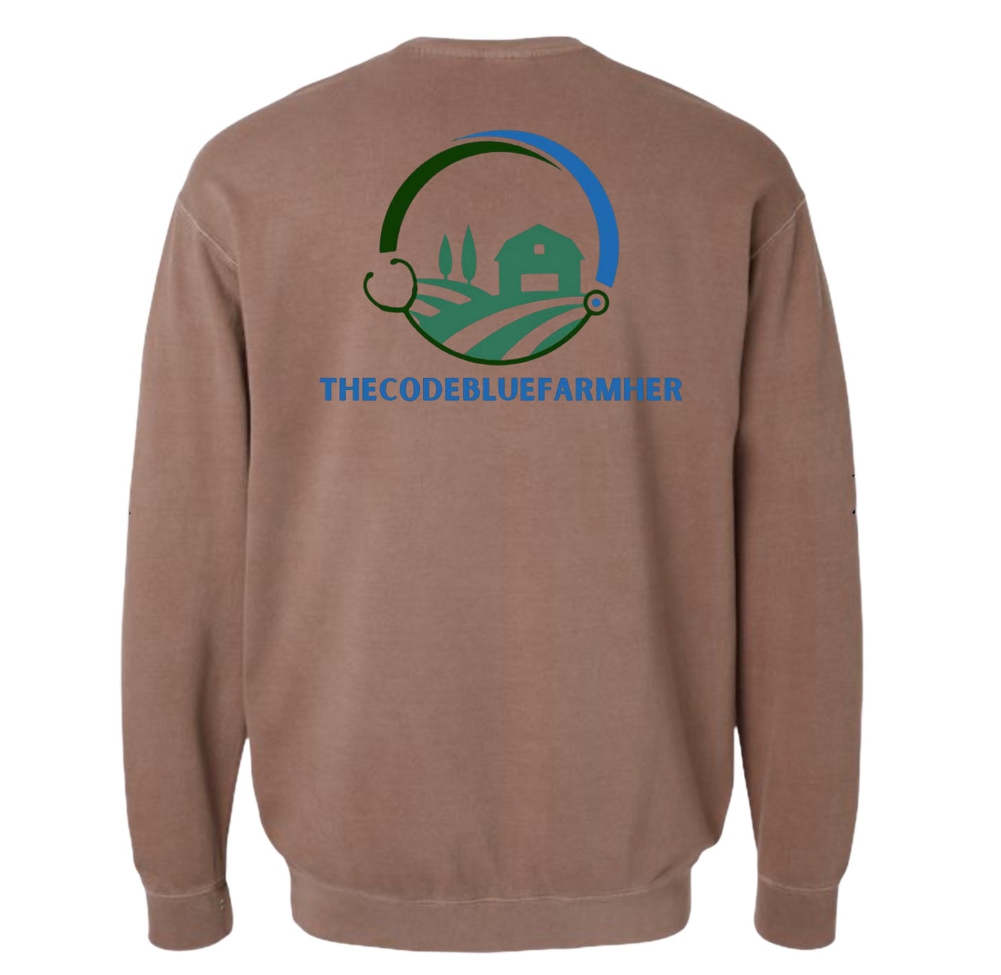 Lightweight Crewneck with Back Logo