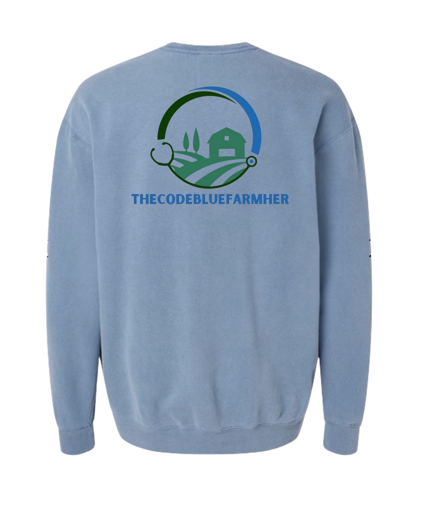 Lightweight Crewneck with Back Logo