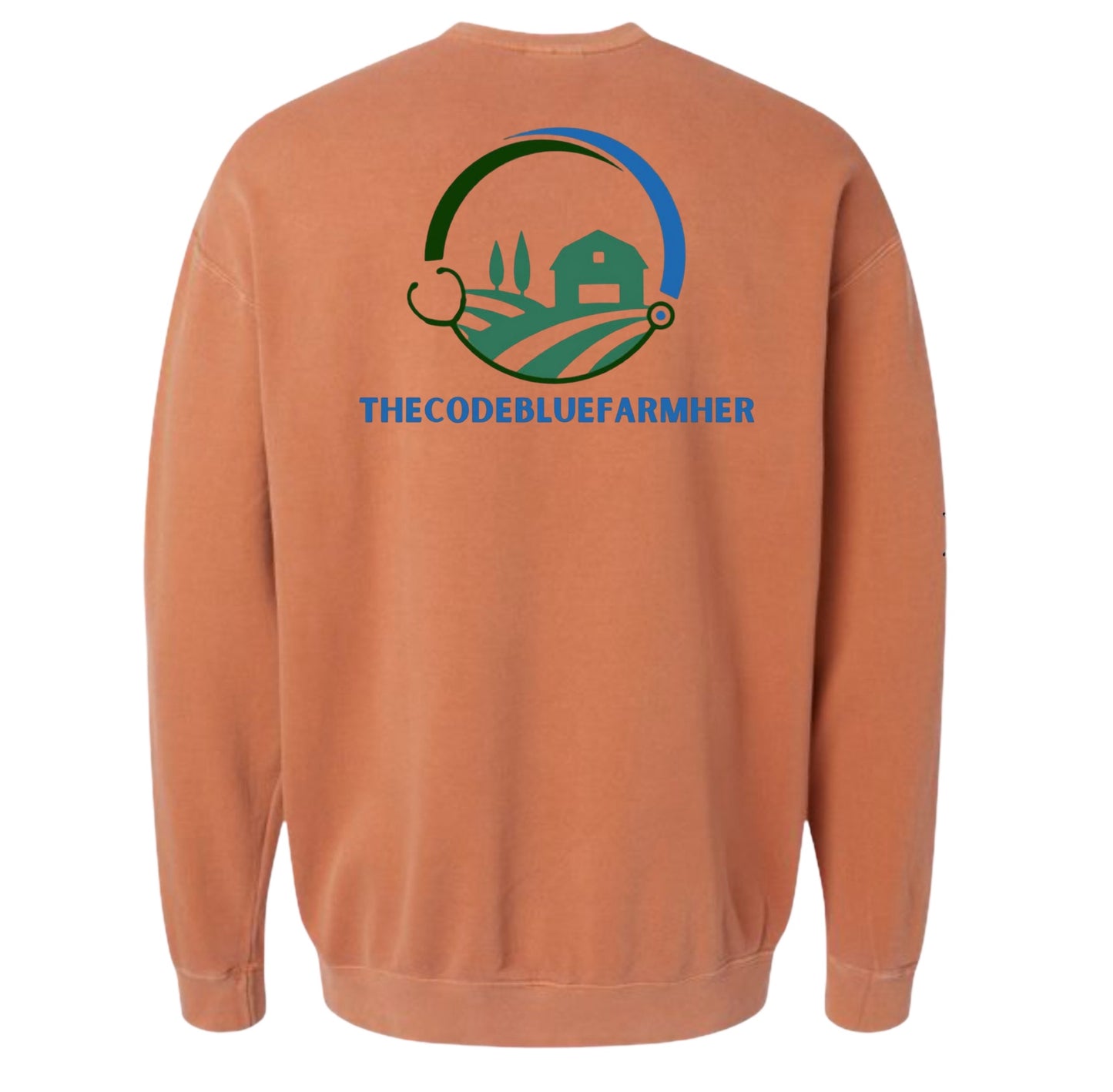 Lightweight Crewneck with Back Logo