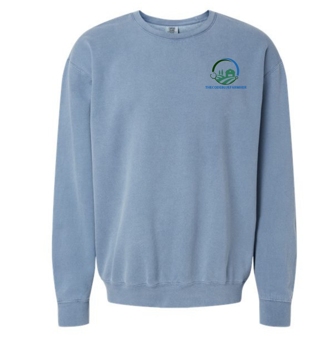 Lightweight Crewneck with Back Logo