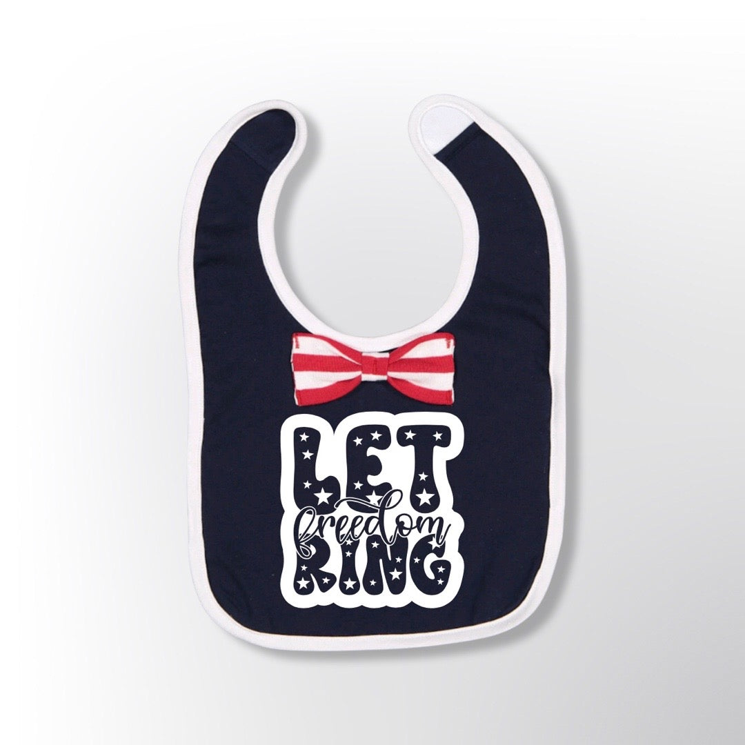 Let Freedom Ring - Baby Bib