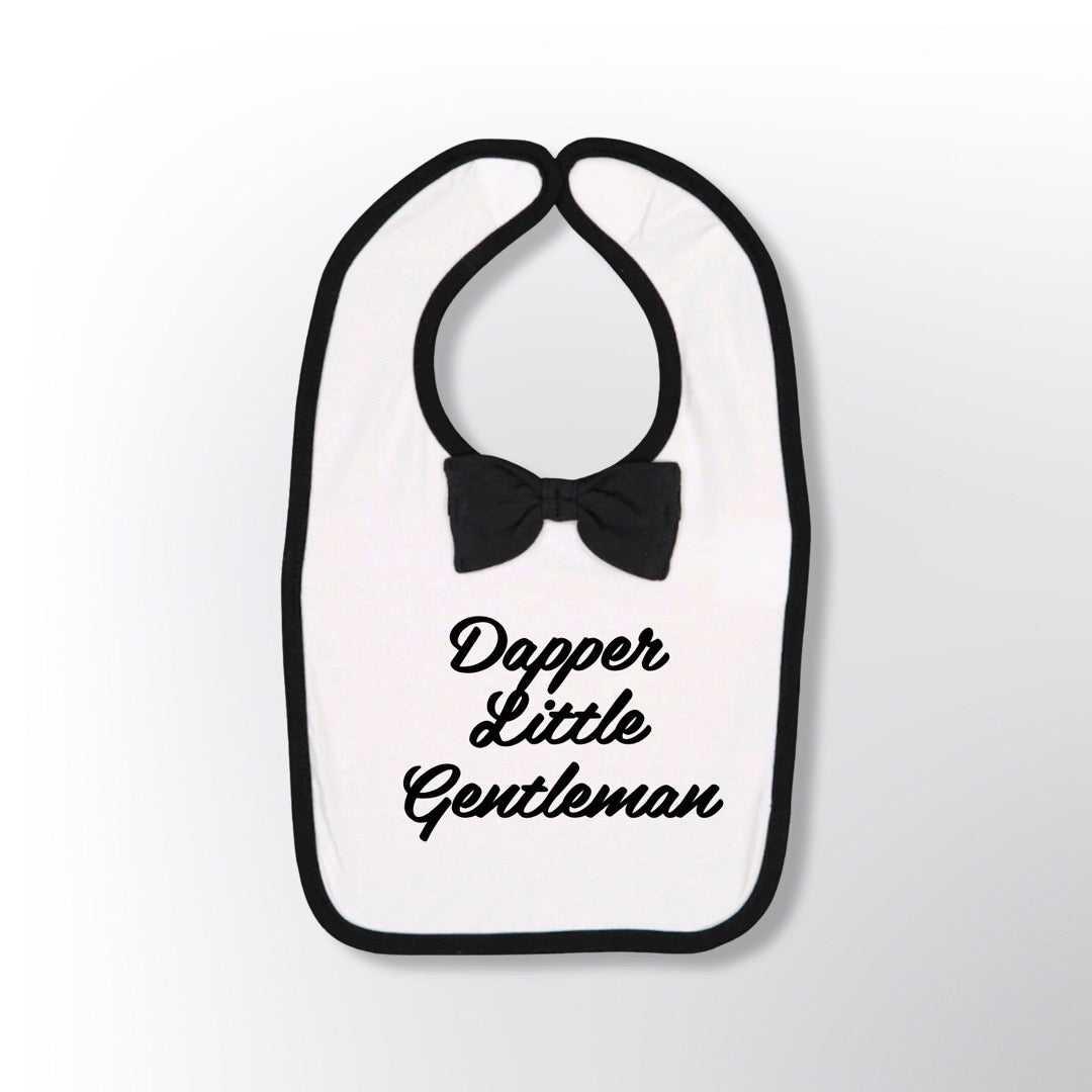 Dapper Little Gentleman - Style 1 - Baby Bib