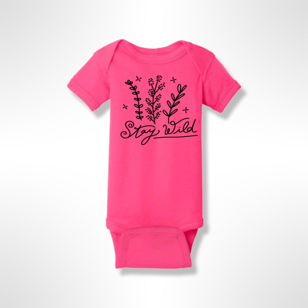 Stay Wild - Baby Bodysuit