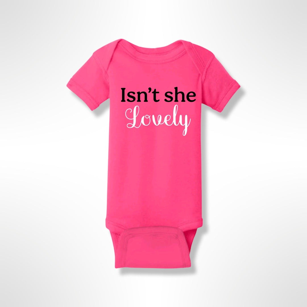 Isn't She Lovely - Baby Bodysuit