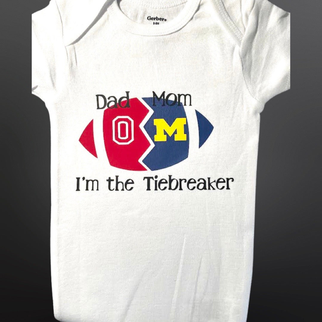 House Divided Customized Baby Bodysuit