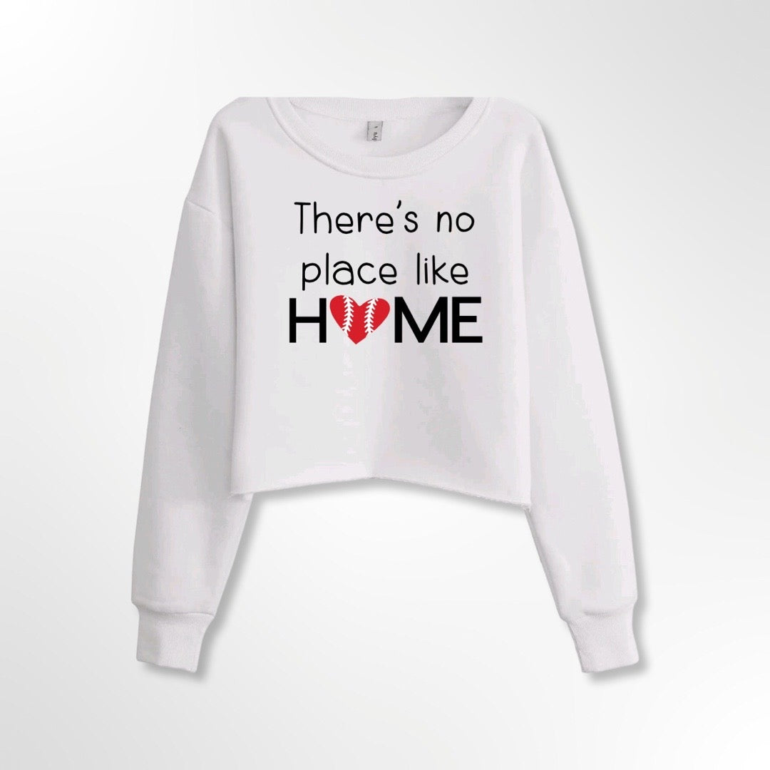 There's No Place Like Home - Women's Cropped Crewneck