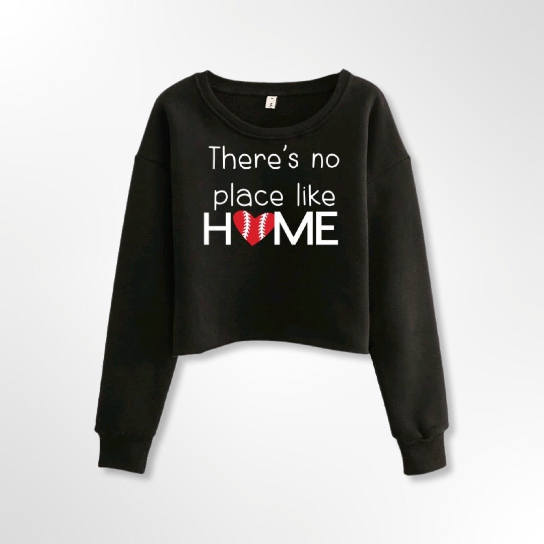 There's No Place Like Home - Women's Cropped Crewneck