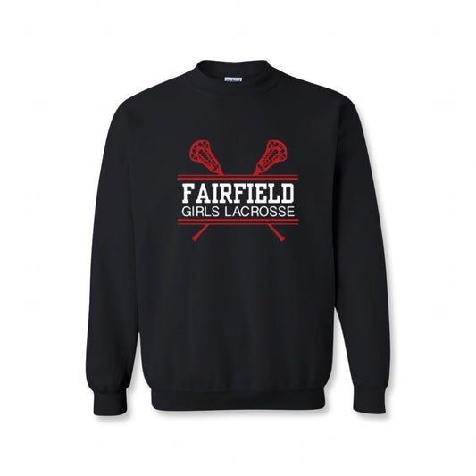 Fairfield - Black Unisex Crewneck