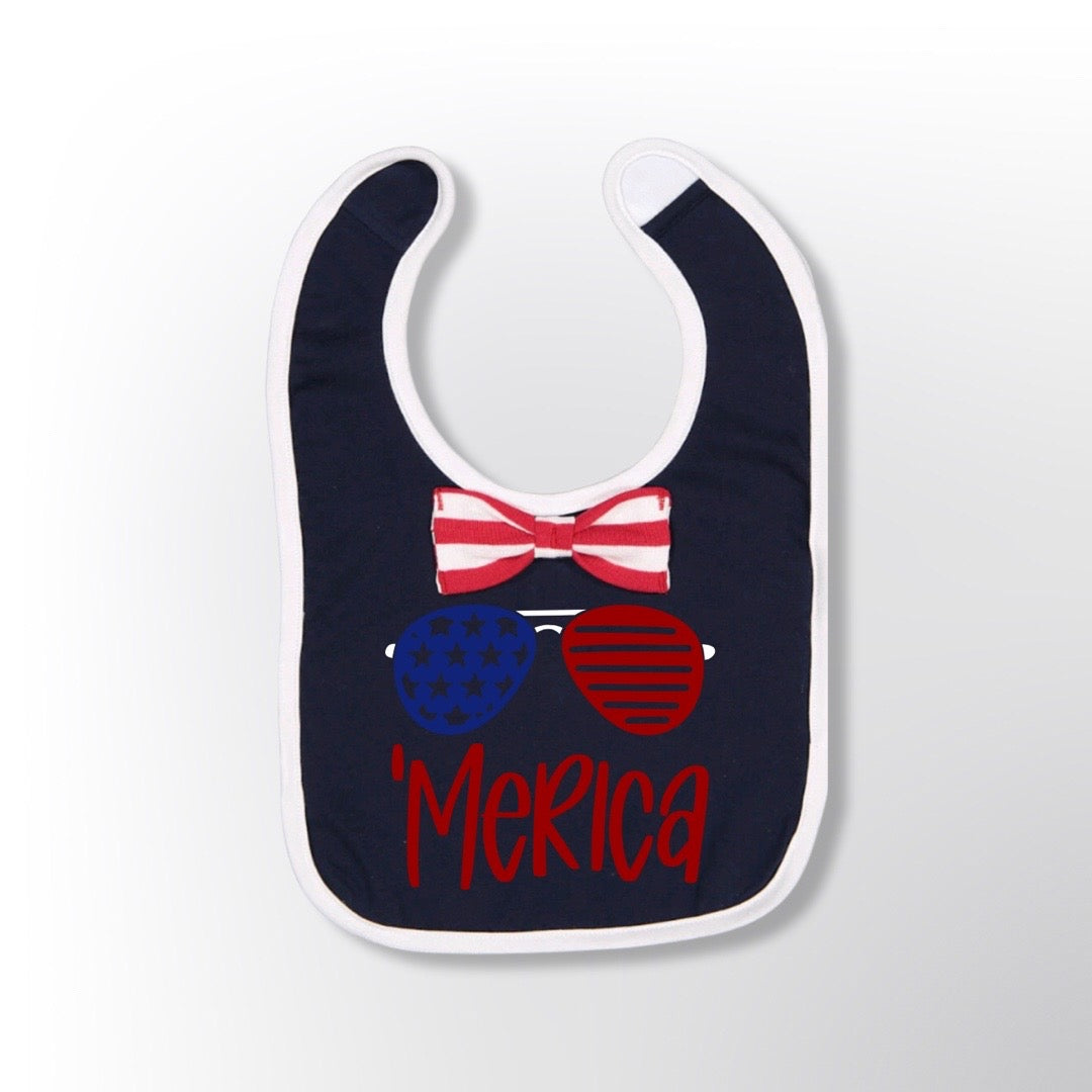 Merica - Baby Bib