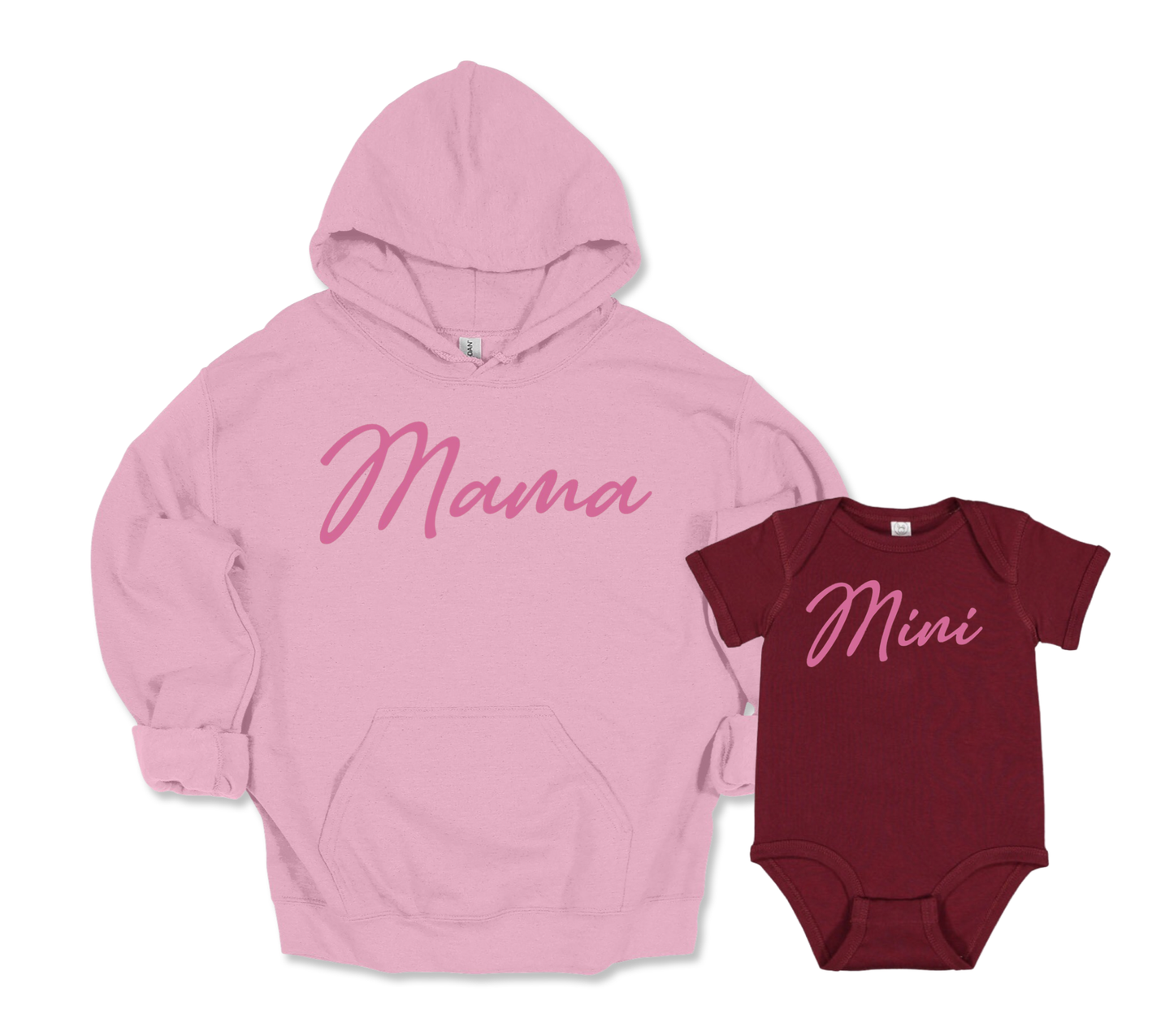 Mama Hoodie and Mini Body Suit Bundle