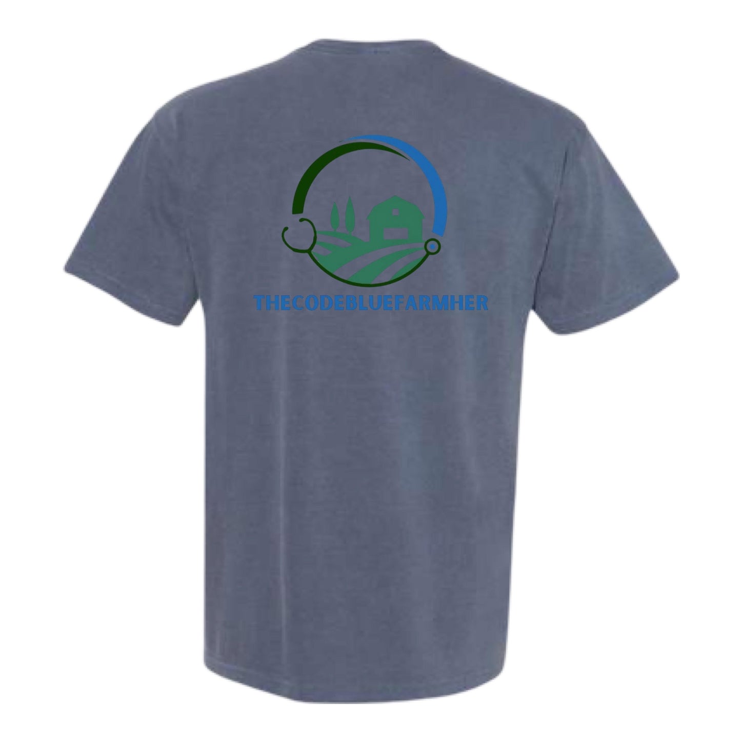 Pocket T-Shirt with Back Logo