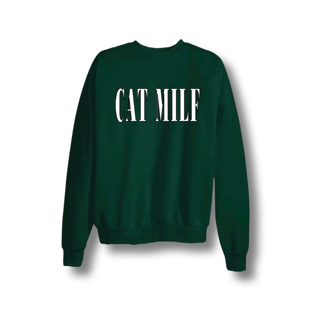 CAT MILF Crewneck