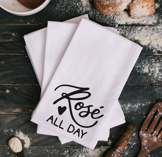 Rose All Day - Option 1 - Kitchen Towel