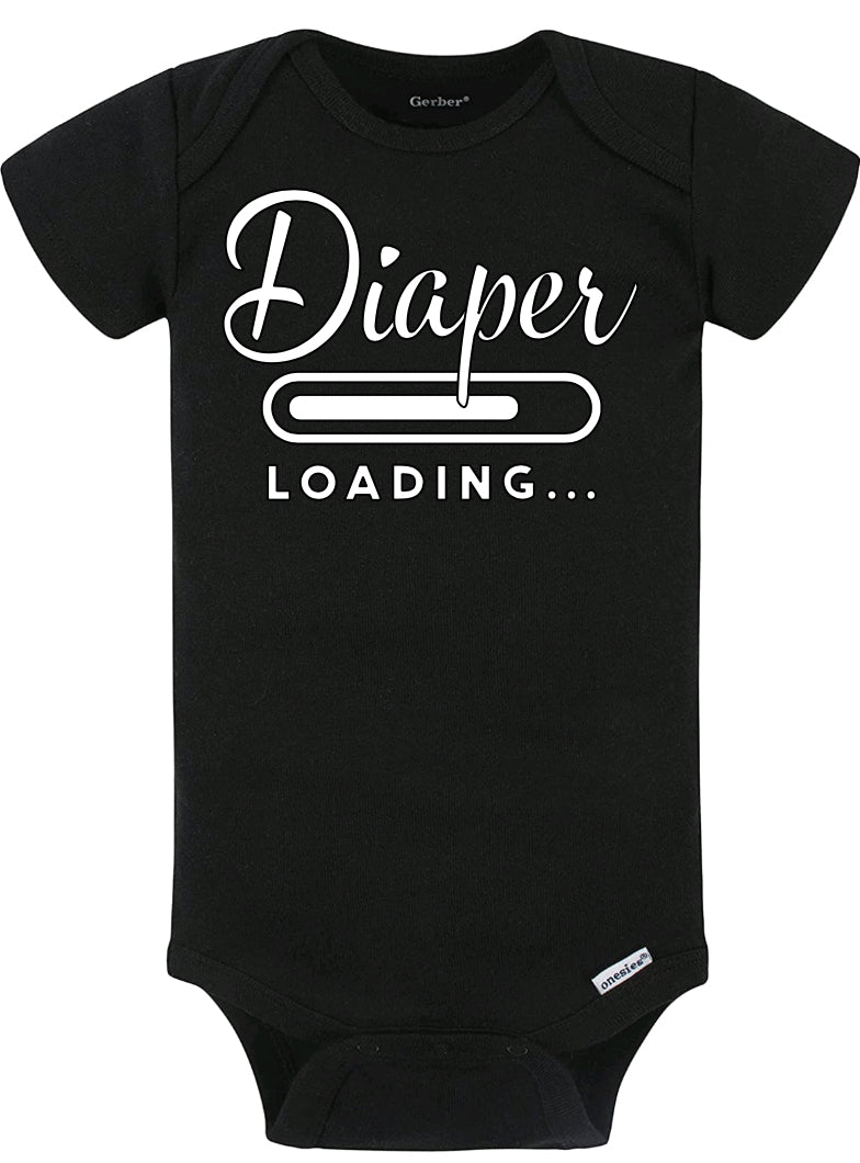 Diaper Loading - Baby Bodysuit (3 Colors)