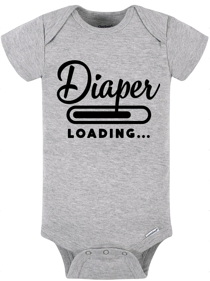 Diaper Loading - Baby Bodysuit (3 Colors)